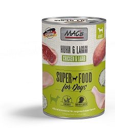 MACs Dog Huhn & Lamm 400g (Menge: 6 je Bestelleinheit)