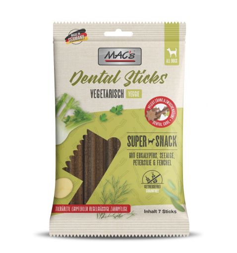 MACs Dog Dental Sticks Vegetarisch 190g