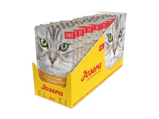 Josera Cat Paté Pute mit Zucchini 85 g (Menge: 16 je Bestelleinheit)