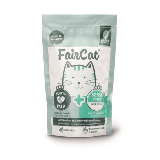 Green Petfood FairCat Sensitive 85 g (Menge: 8 je Bestelleinheit) Green Petfood FairCat Sensitive 85 g (Menge: 8 je Bestelleinheit)