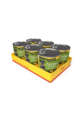 JosiDog Dose Chicken & Carrot in Sauce 830g (Menge: 6 je Bestelleinheit)
