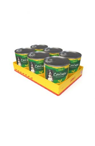 JosiDog Dose Paté Chicken 800g (Menge: 6 je Bestelleinheit)
