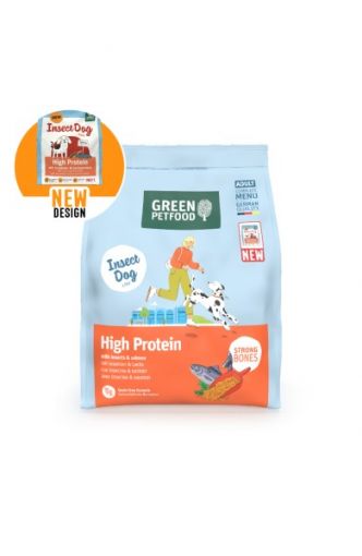 Green Petfood Dog High Protein with Insects 3 kg Green Petfood Dog High Protein with Insects 3 kg