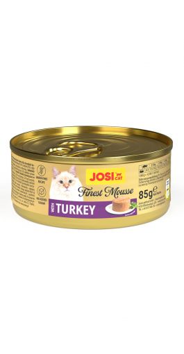 JosiCat Finest Mousse with Turkey 85g (Menge: 12 je Bestelleinheit) JosiCat Finest Mousse with Turkey 85g (Menge: 12 je Bestelleinheit)