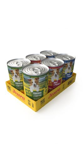 Josera Meat Lovers Adult Menu Multipack 6x400g Josera Meat Lovers Adult Menu Multipack 6x400g
