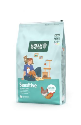Green Petfood Cat Sensitive with Insects 300g (Menge: 5 je Bestelleinheit) Green Petfood Cat Sensitive with Insects 300g (Menge: 5 je Bestelleinheit)