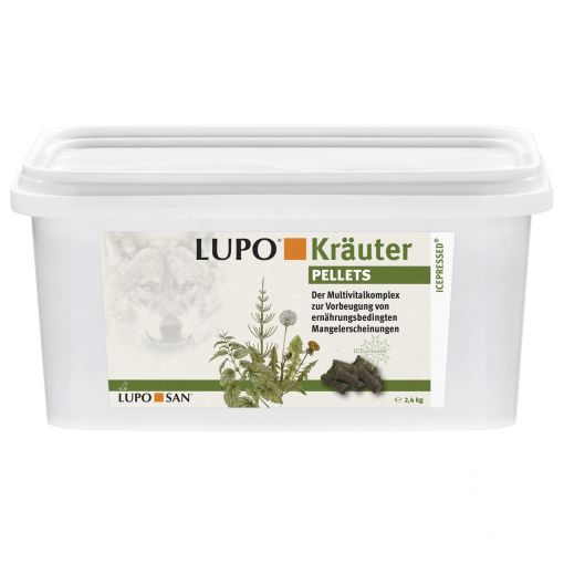 Luposan Kräuter Pellets 2,4kg Eimer