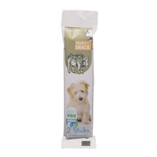 Luposan Lupolino Hunde-Sticks Wildschwein 2 Stück 50g