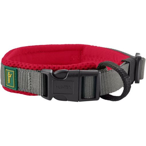 Hunter Halsung Maldon Polyester rot/grau 35-45/M Hunter Halsung Maldon Polyester rot/grau 35-45/M