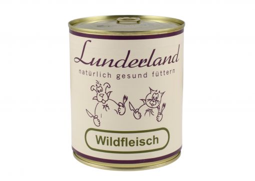 Lunderland Dose Wildfleisch 800g