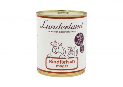 Lunderland Dose Rindfleisch mager 800g Lunderland Dose Rindfleisch mager 800g