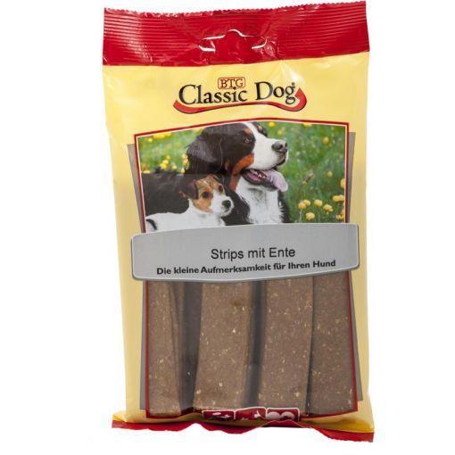 Classic Dog Snack Strips mit Ente 20 St. (Menge: 14 je Bestelleinheit)