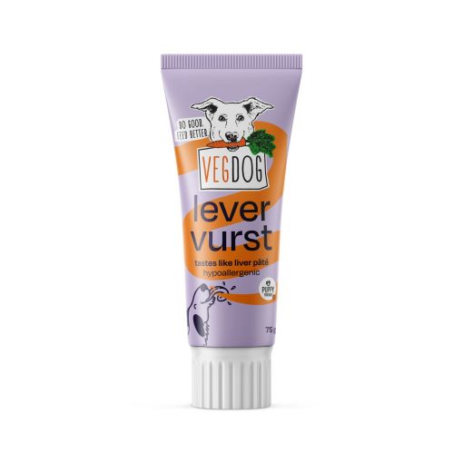 VEGDOG Levervurst 75g