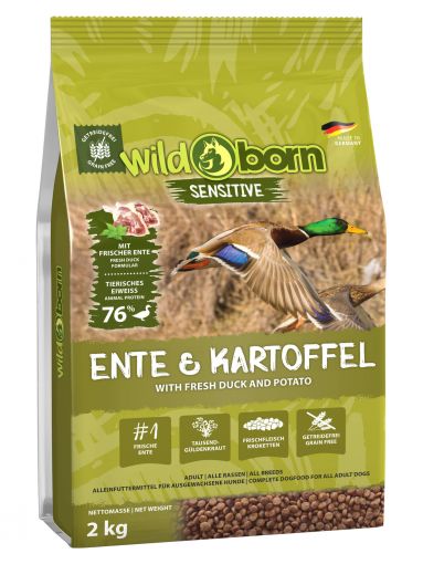 Wildborn Ente & Kartoffel Adult 2kg