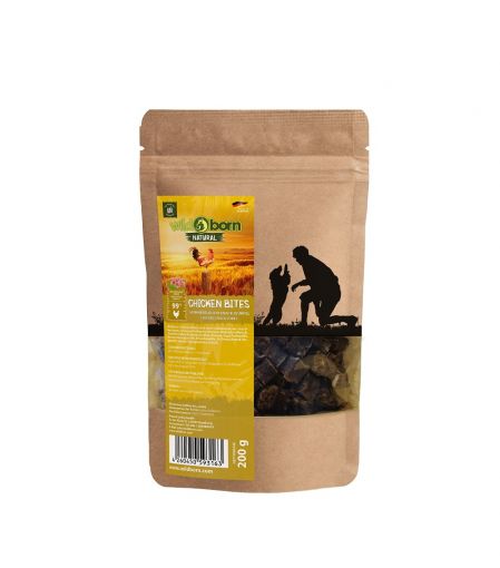 Wildborn Natural Chicken Bites Hundesnack 200g