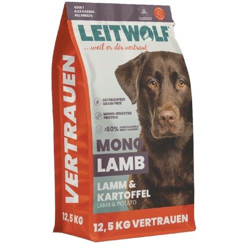 Leitwolf Mono Adult Lamm & Kartoffel 12,5 kg