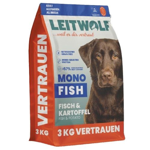 Leitwolf Mono Adult Fisch & Kartoffel 3 kg