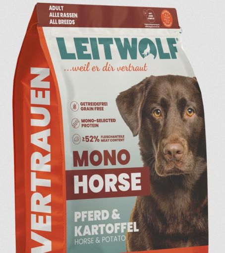 Leitwolf Mono Adult Pferd & Kartoffel Probe 40 g (Menge: 40 je Bestelleinheit) Leitwolf Mono Adult Pferd & Kartoffel Probe 40 g (Menge: 40 je Bestelleinheit)