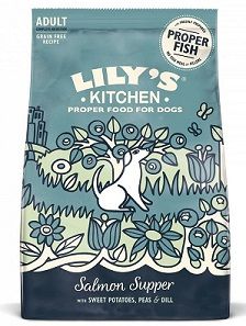 Lilys Kitchen Dog Salmon Supper with Sweet Potatoes, Peas & Dill 1kg