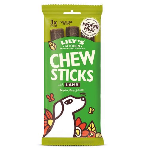 Lilys Kitchen Dog Chew Sticks with Lamb 3 Stück 120g (Menge: 10 je Bestelleinheit)