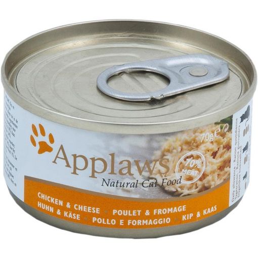Applaws Cat Nassfutter Dose Hühnchenbrust & Käse 70 g (Menge: 24 je Bestelleinheit)