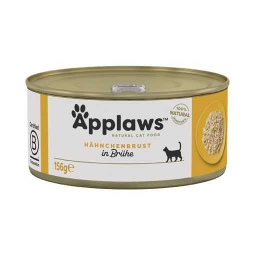 Applaws Cat Nassfutter Dose Hühnchenbrust 156 g (Menge: 24 je Bestelleinheit)