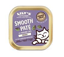 Lilys Kitchen Cat Smooth Pate Senior Chicken & Vegetables 85g (Menge: 19 je Bestelleinheit)