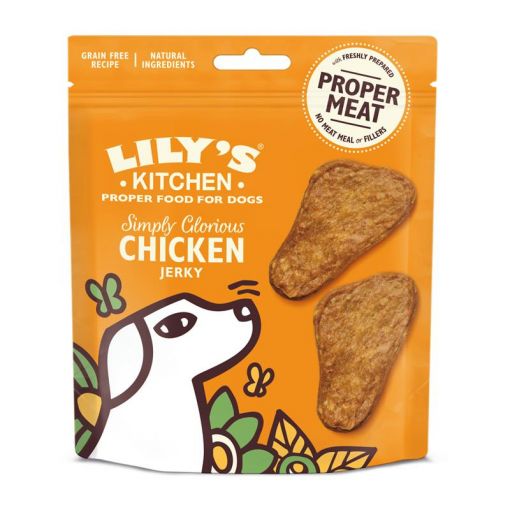 Lilys Kitchen Dog Treat Chicken Jerky 70g (Menge: 8 je Bestelleinheit)