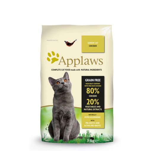 Applaws Cat Trockenfutter Senior Hühnchen 7,5 kg