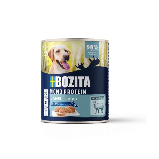 Bozita Dog Dose Pate Lamm 800g (Menge: 6 je Bestelleinheit) Bozita Dog Dose Pate Lamm 800g (Menge: 6 je Bestelleinheit)