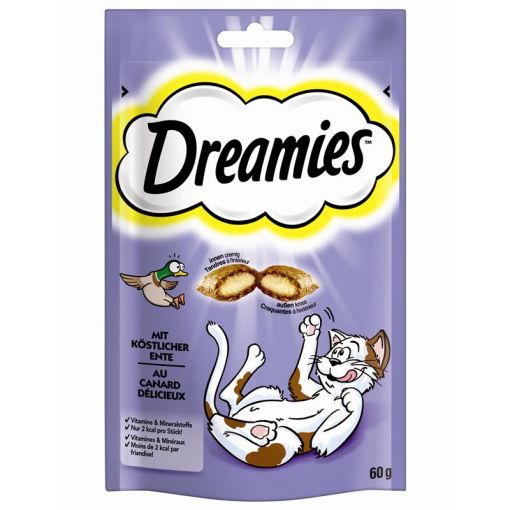 Dreamies Ente 60g (Menge: 6 je Bestelleinheit)