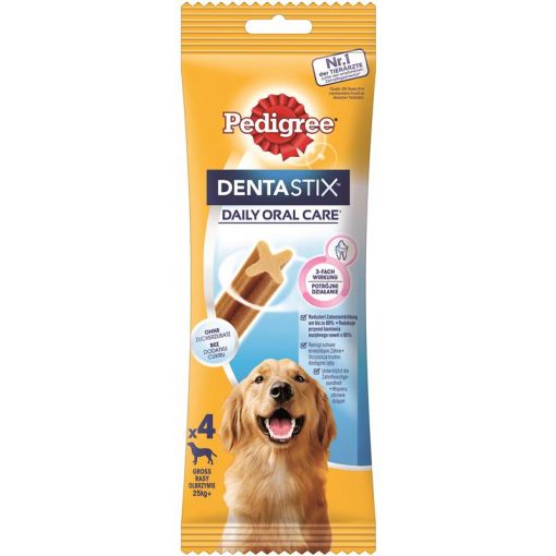 Pedigree Denta Stix Daily Care für große Hunde 4 Stück (Menge: 14 je Bestelleinheit)