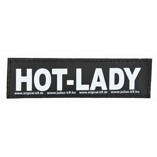 2 Julius-K9 Klettsticker HOT LADY