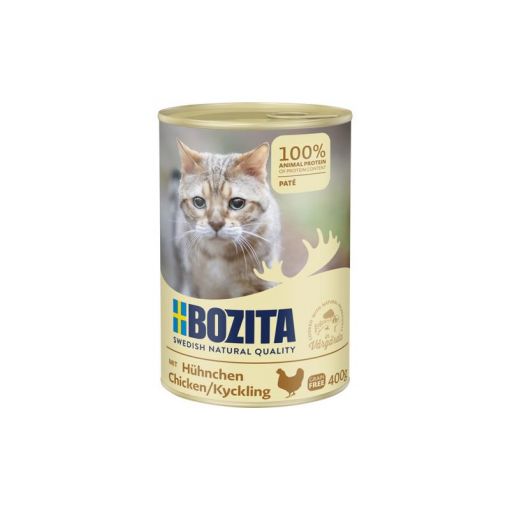 Bozita Cat Paté mit Hühnchen 400 g (Menge: 6 je Bestelleinheit)