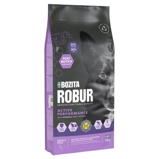 Bozita Robur Adult Active Performance Rentier 12kg