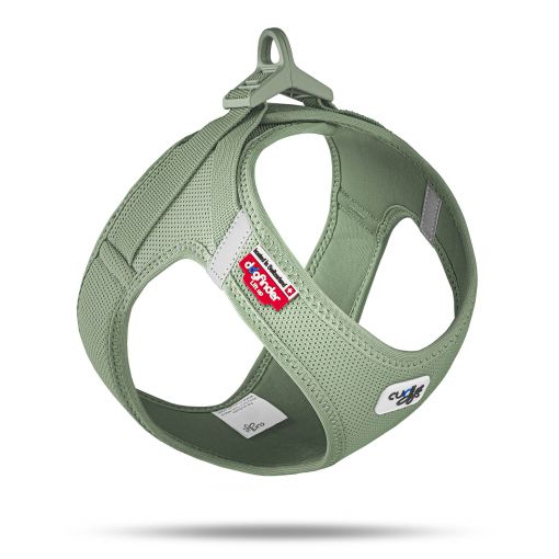 Curli Clasp Vest Geschirr Air-Mesh Olive S