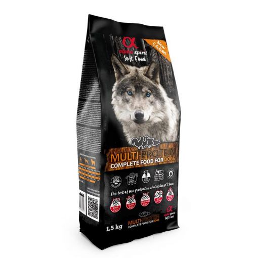 alpha spirit Dog Complete Food Multiprotein 1,5kg