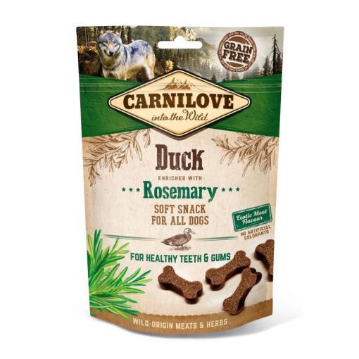 Carnilove Dog Soft Snack Duck with Rosemary 200g (Menge: 10 je Bestelleinheit)