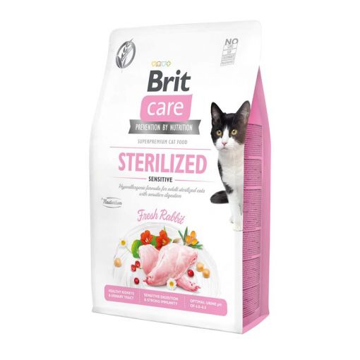 Brit Care Cat Sterilized Sensitive 2kg