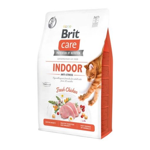 Brit Care Cat Indoor Antistress 2kg