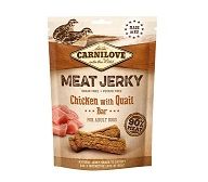 Carnilove Dog Snack Meat Jerky Chicken & Quail Bar 100g