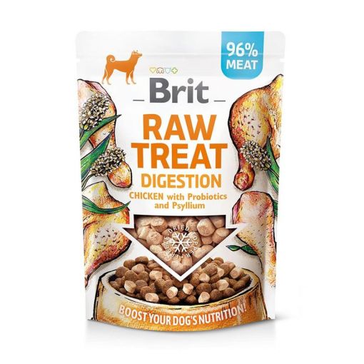 Brit Dog Snack Raw Treat Chicken - Digestion 40g