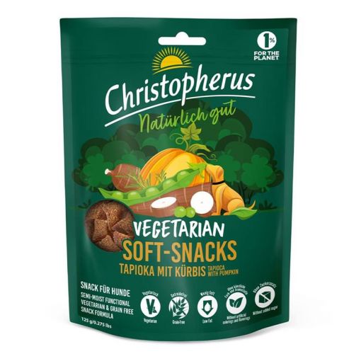 Christopherus Snack Vegetarian Soft Tapioka & Kürbis 125g