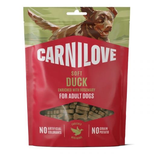 Carnilove Dog Snack Soft Duck with Rosemary 200g Carnilove Dog Snack Soft Duck with Rosemary 200g
