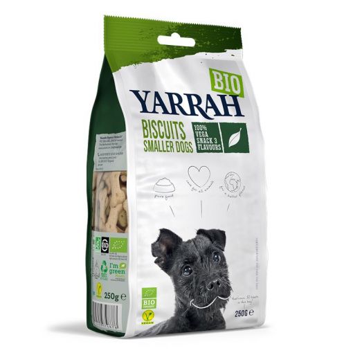 Yarrah Bio Dog Vega Kekse für kleinere Hunde 250g