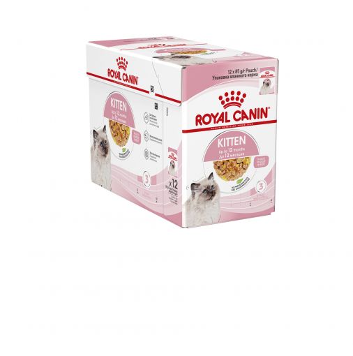 Royal Canin Feline Kitten in Gelee P.B. Multipack 12x85g