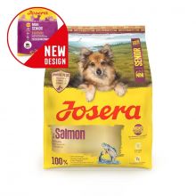 Josera Salmon Mini Senior 3 kg + 2 x 70 g Meat Bites Mini Chicken