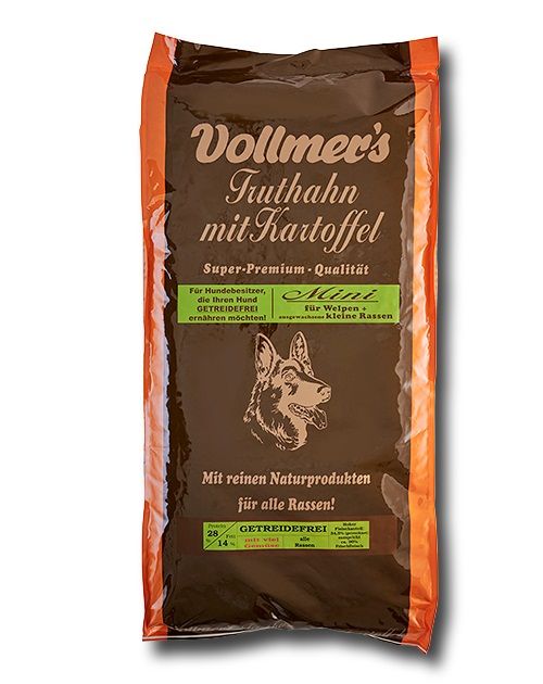 Vollmers Truthahn mit Kartoffel Mini 15kg