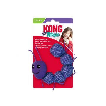 KONG Cat Nibble Critter Catnipillar Sortiert