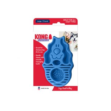 KONG Zoom Groom Boysenberry Large KONG Zoom Groom Boysenberry Large